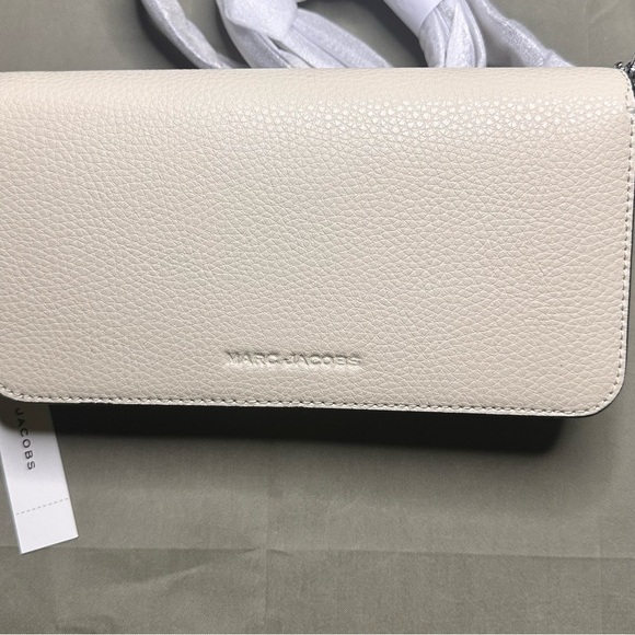 Marc Jacobs The Mini Leather Crossbody Bag - Marshmallow - Picture 6 of 7